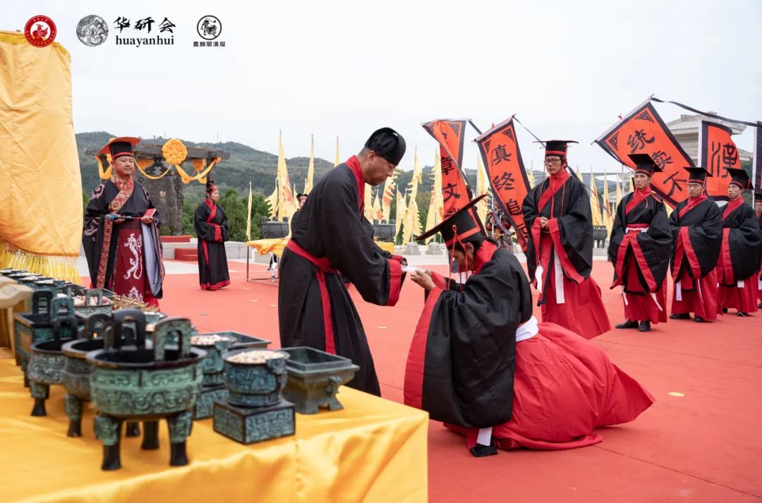 衣带飞舞桥山，汉旗猎猎黄陵—第九届汉服汉礼公祭轩辕黄帝大典报道-图片3